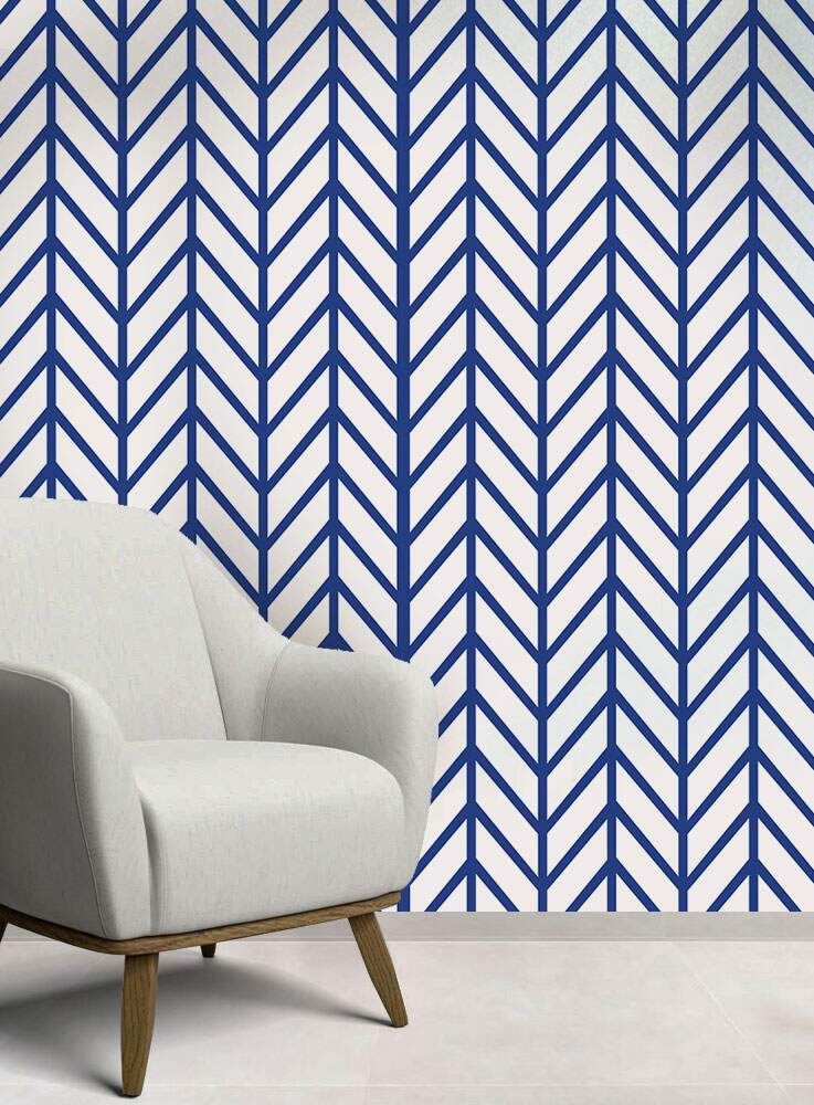 Papel de Parede - Chevron - Mod 48
