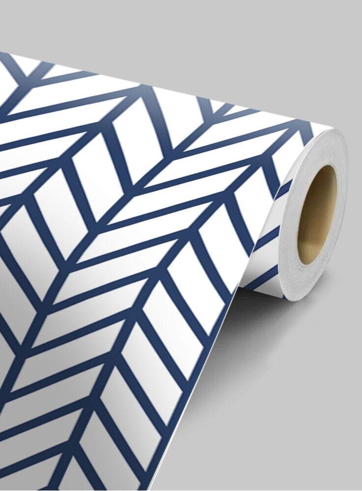 Papel de Parede - Chevron - Mod 48