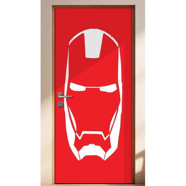 Adesivo para Porta Homem de Ferro 2
