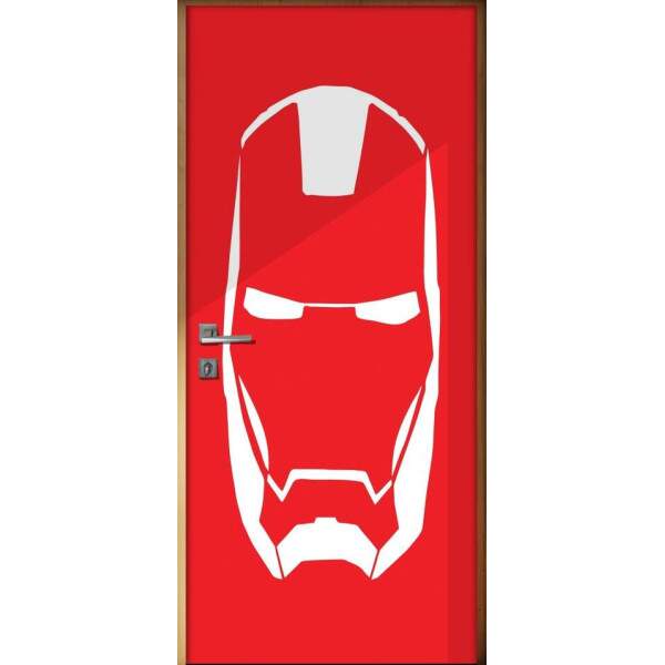 Adesivo para Porta Homem de Ferro 2