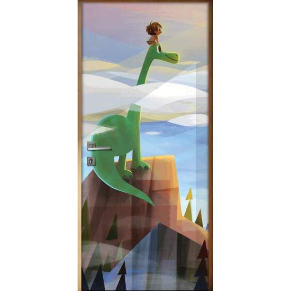Adesivo para Porta O Bom Dinossauro