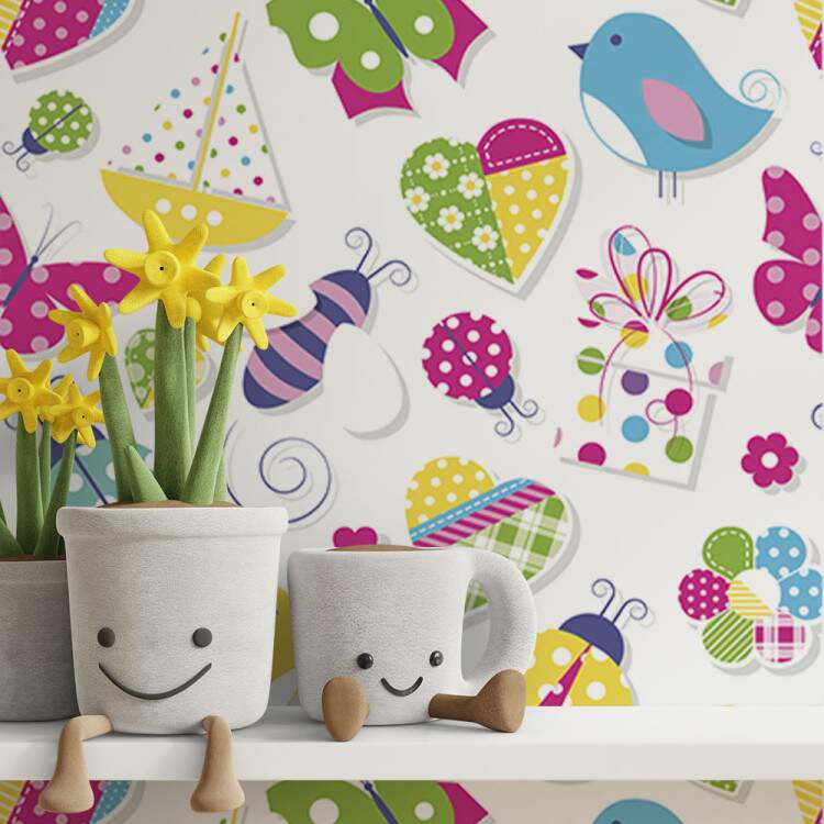 Papel de Parede Infantil Mod 117