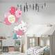 Adesivo de Parede Infantil Elefantinha com Bal�es