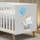 Adesivo de Parede Infantil Elefantinho com Bal�o
