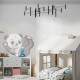 Adesivo de Parede Infantil Pandinha Baby de Rosa