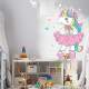 Adesivo de Parede Infantil Unic�rnea Bailarina