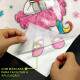 Adesivo de Parede Infantil Unic�rnea Bailarina