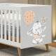 Adesivo de Parede Infantil Elefantinha Baby