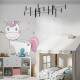 Adesivo de Parede Infantil Unic�rnio com Estrelas
