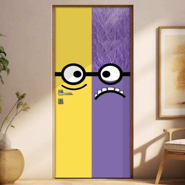 Adesivo para Porta Minions