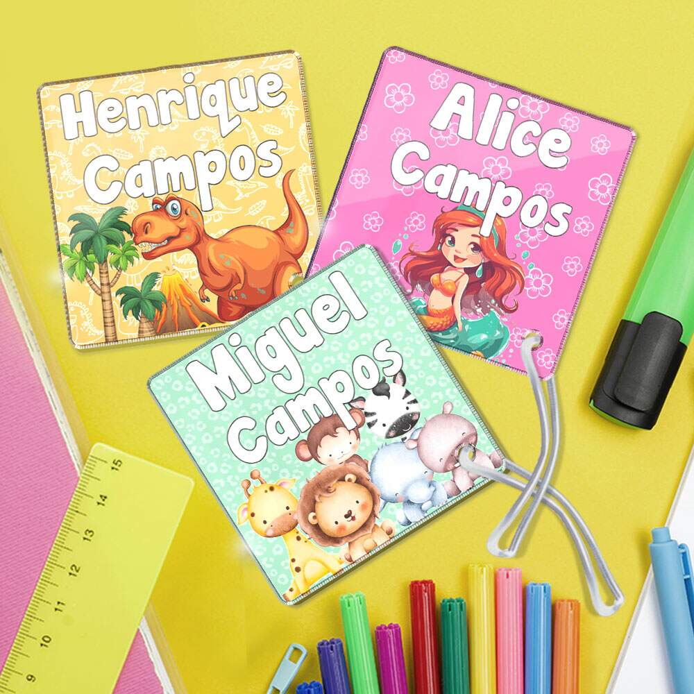 Tag Etiqueta - Personalizada Quadrada