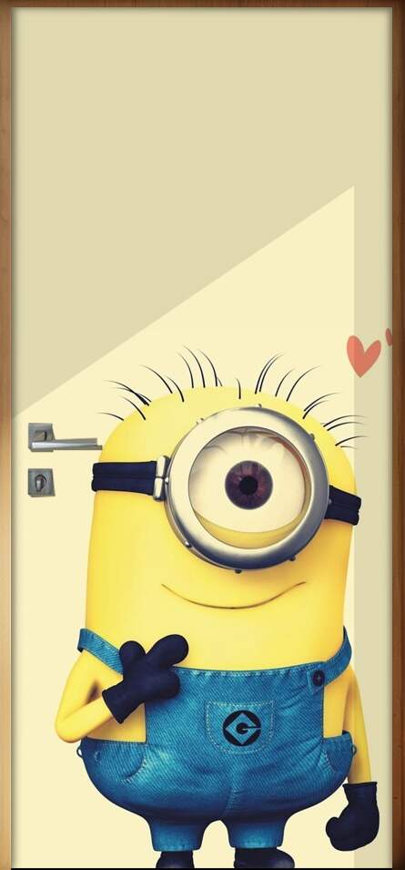 Adesivo para Porta Minions 4