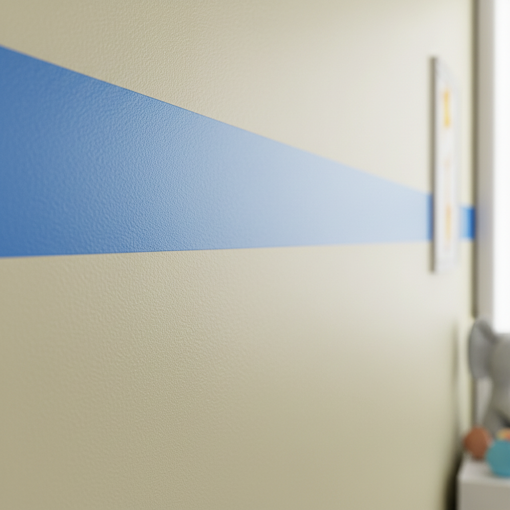 Adesivo Decorativo Faixa Colorida 6cm x 100cm