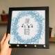 Quadro Decorativo Porta Chaves Love Is All