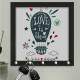 Quadro Decorativo Porta Chaves Love Is The Air