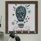 Quadro Decorativo Porta Chaves Love Is The Air