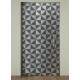 Adesivo Para Porta Jateado Impresso Triagulos Preto E Branco Geometrico