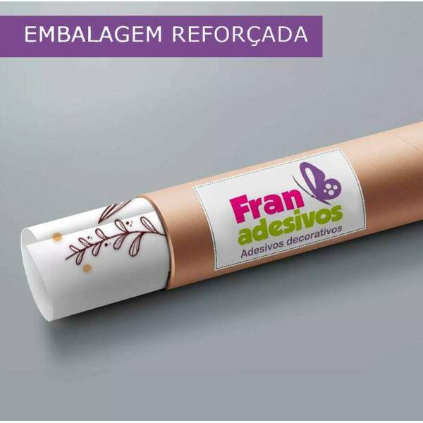 Adesivo de Parede Folhas Contemporneo 02 Boho