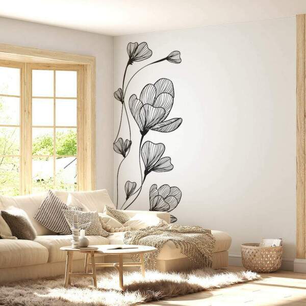 Adesivo de Parede Folhas Contemporneo 06