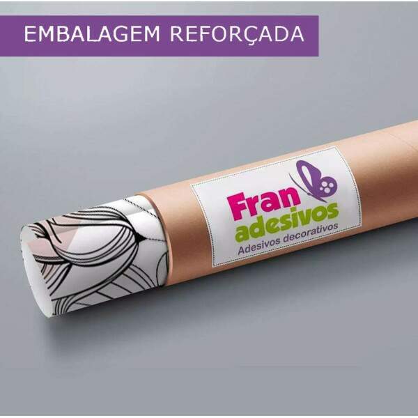 Adesivo de Parede Folhas Contemporneo 07 Boho