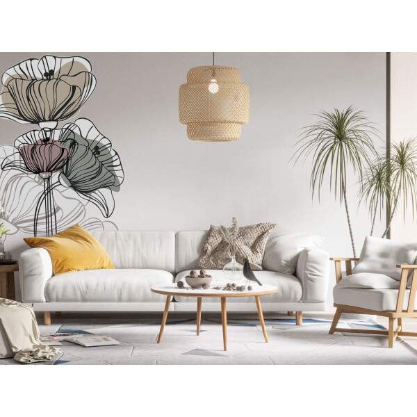 Adesivo de Parede Folhas Contemporneo 08