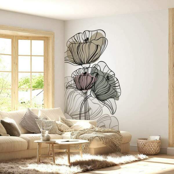 Adesivo de Parede Folhas Contemporneo 08