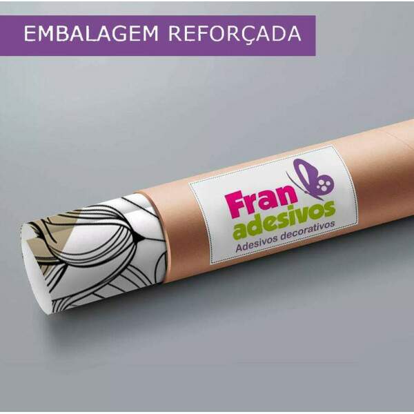 Adesivo de Parede Folhas Contemporneo 09 Boho