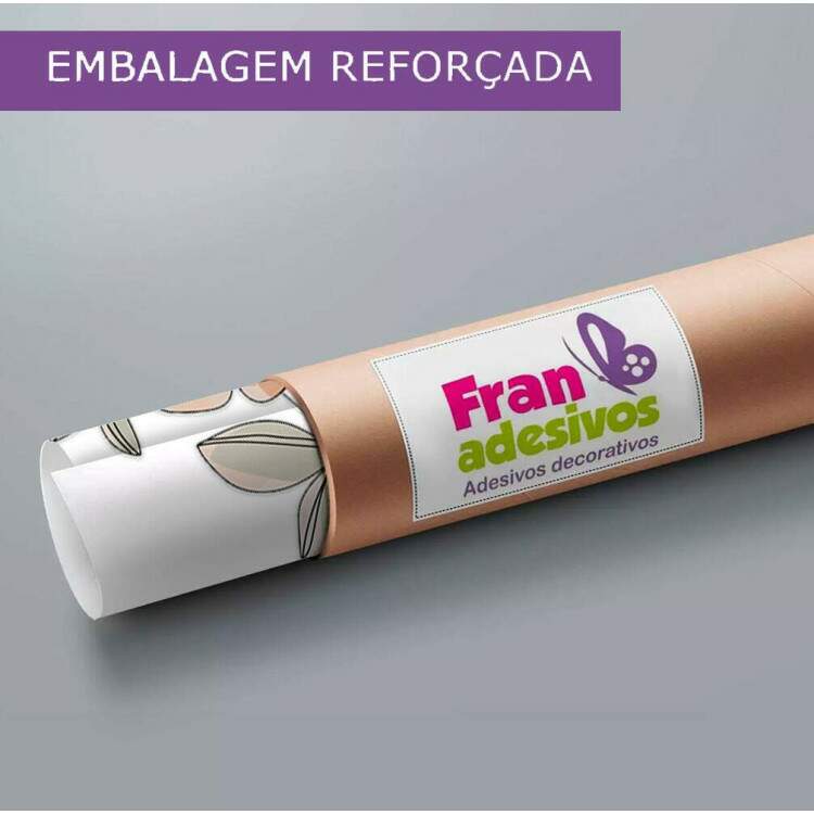 Adesivo de Parede Flor Contemporneo Boho