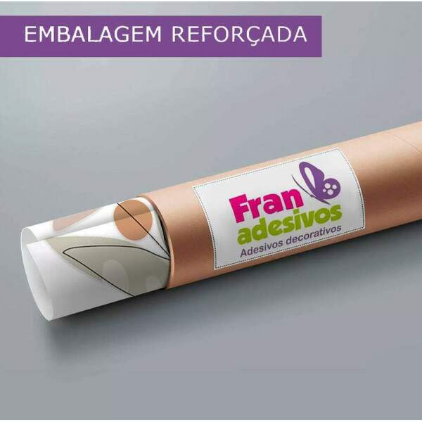 Adesivo de Parede Flor Contemporneo 04 Boho