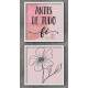 2 Quadros Decorativo Quadrado Antes de Tudo F�