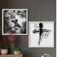 2 Quadros Decorativo Quadrado Jesus e Le�o
