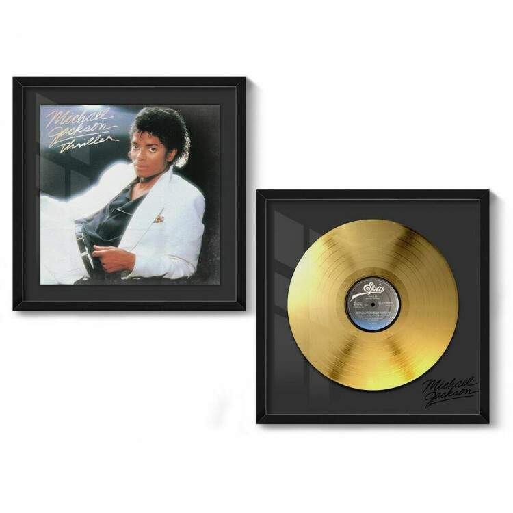 2 Quadros Decorativos Quadrados Michael Jackson