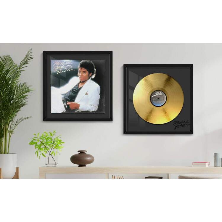 2 Quadros Decorativos Quadrados Michael Jackson