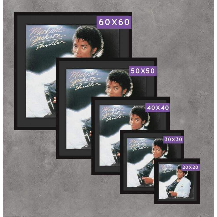 2 Quadros Decorativos Quadrados Michael Jackson