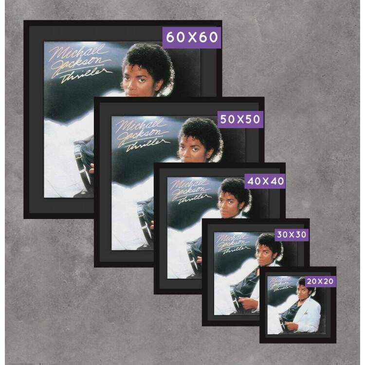 2 Quadros Decorativo Quadrado Michael Jackson