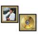 2 Quadros Decorativo Quadrado Michael Jackson Dourado