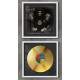 2 Quadros Decorativo Quadrado Queen