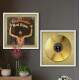 2 Quadros Decorativo Quadrado Raul Seixas Dourado