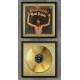 2 Quadros Decorativo Quadrado Raul Seixas Dourado