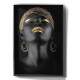 Quadro Decorativo Mulher com Maquiagem Dourada 02