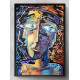 Quadro Decorativo Pintura Rosto Surealista
