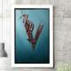 Quadro Decorativo S�mbolo Vikings