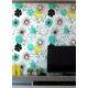Papel de Parede Floral Abstrato Mod 04