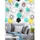 Papel de Parede Floral Abstrato Mod 04