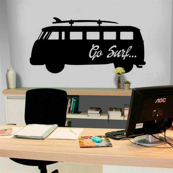 Adesivo de Parede Perua Kombi 6