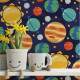 Papel de Parede Infantil Espa�o Mod 09