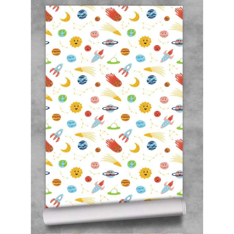 Papel de Parede Infantil Espao Mod 10