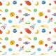 Papel de Parede Infantil Espa�o Mod 10