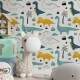 Papel de Parede Infantil Dinossauros Mod 05