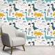 Papel de Parede Infantil Dinossauros Mod 05